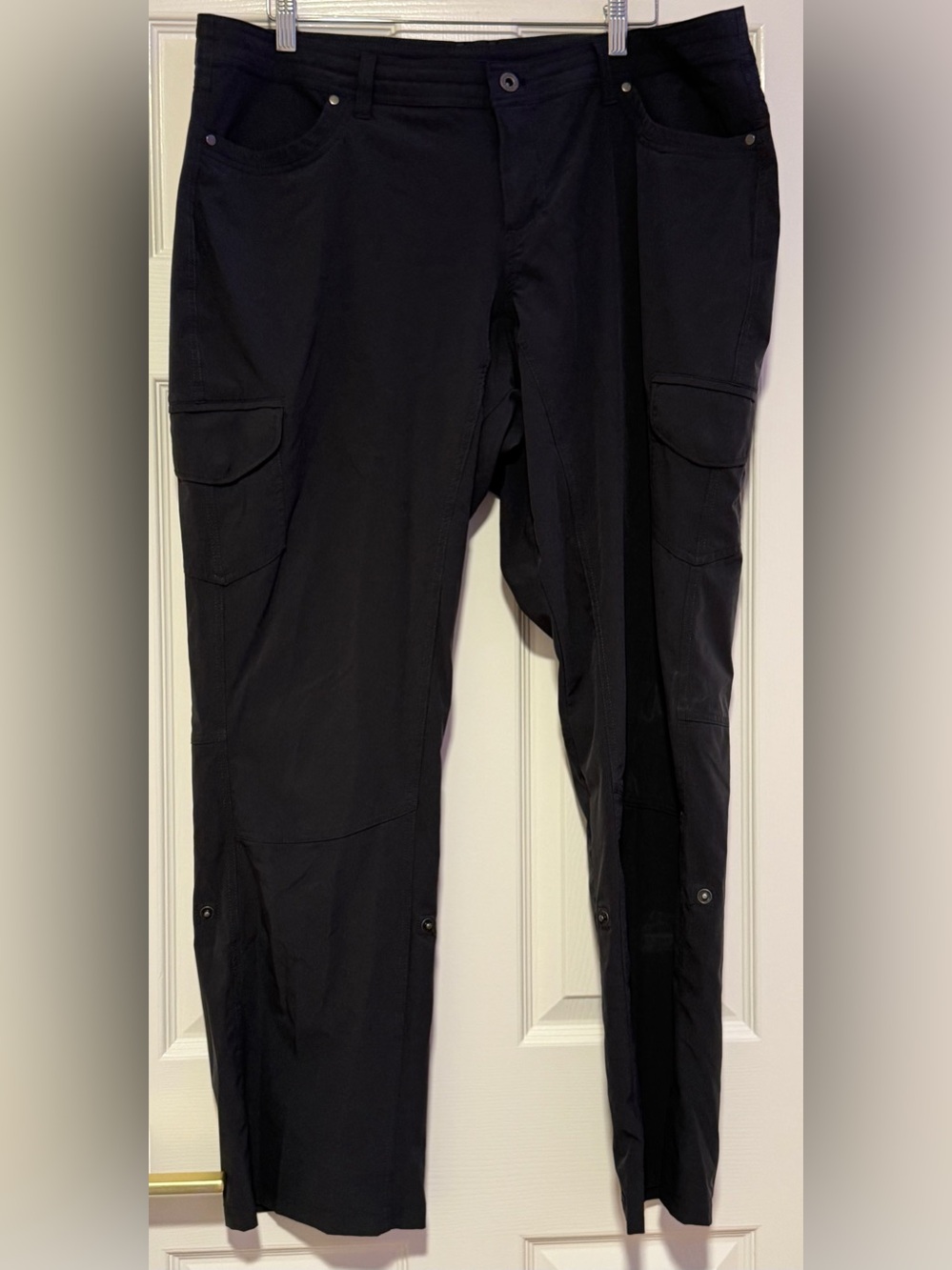 Women’s Kuhl Hiking Pants Size 18W Gray Straight Leg Outdoor